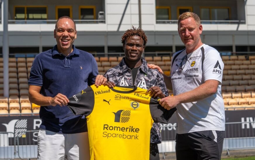 Done Deal: Nigerian  Striker Joins Norwegian Club Lillestrøm On Four-Year Contract